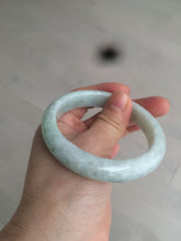 Load image into Gallery viewer, 56.7mm certified 100% natural type A light green/orange jadeite jade bangle C48-9781
