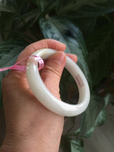 Load image into Gallery viewer, 55.9mm 100% natural Type A green/white/yellow jadeite jade bangle AF74-6211
