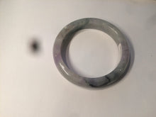 Load image into Gallery viewer, 56.5mm certified 100% natural Type A green purple jadeite jade bangle AM11-5607
