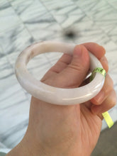Load image into Gallery viewer, 56mm certificated Type A 100% Natural white/red/brown Jadeite Jade bangle AE24-5700
