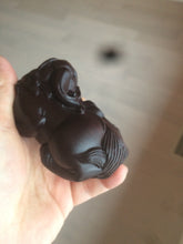 Load image into Gallery viewer, Handmade Craved Real ebony wood(黑檀木) PIXIu desk home decor CB32
