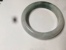 Load image into Gallery viewer, 53mm Certified Type A 100% Natural light green white Jadeite Jade bangle H151-1005

