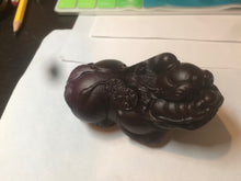 Load image into Gallery viewer, Handmade Craved Real ebony wood(黑檀木) PIXIu desk home decor CB32
