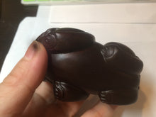 Load image into Gallery viewer, Handmade Craved Real ebony wood(黑檀木) PIXIu desk home decor CB32
