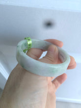 Load image into Gallery viewer, 52mm Certified type A 100% Natural sunny green/purple Jadeite Jade bangle  X79-7275
