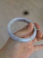 Load image into Gallery viewer, 56.5mm certified 100% natural Type A green/brown/purple jadeite jade bangle AQ26-2685
