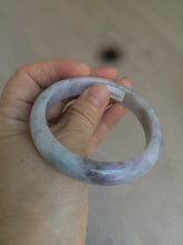 Load image into Gallery viewer, 56.5mm certified 100% natural Type A green/brown/purple jadeite jade bangle AQ26-2685
