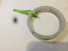 Load image into Gallery viewer, 52mm Certified type A 100% Natural sunny green/purple Jadeite Jade bangle  X79-7275
