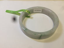Load image into Gallery viewer, 52mm Certified type A 100% Natural sunny green/purple Jadeite Jade bangle  X79-7275
