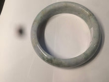 Load image into Gallery viewer, 57.9mm certified Type A 100% Natural green/purple Jadeite Jade bangle D76-3763
