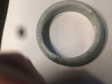 Load image into Gallery viewer, 57.9mm certified Type A 100% Natural green/purple Jadeite Jade bangle D76-3763
