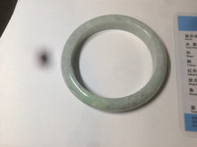 Load image into Gallery viewer, 56.7mm certified 100% natural type A light green/orange jadeite jade bangle C48-9781
