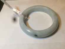 Load image into Gallery viewer, 57.6mm  certified type A 100% Natural green jadeite jade bangle AS24-2107
