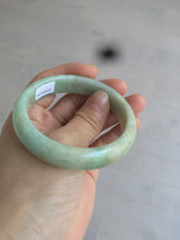 Load image into Gallery viewer, 56mm certified Type A 100% Natural sunny green/yellow Jadeite Jade bangle AR15-2704

