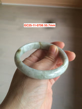 Load image into Gallery viewer, Sale! Certified type A 100% 55-61mm Natural green/white/purple Jadeite bangle group AG6
