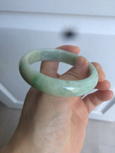 Load image into Gallery viewer, 56mm certified Type A 100% Natural sunny green/yellow Jadeite Jade bangle AR15-2704
