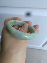 Load image into Gallery viewer, 56mm certified Type A 100% Natural sunny green/yellow Jadeite Jade bangle AR15-2704
