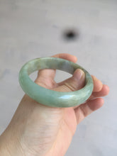 Load image into Gallery viewer, 56.8mm certified Type A 100% Natural green/brown/black Jadeite Jade bangle AR14-4311
