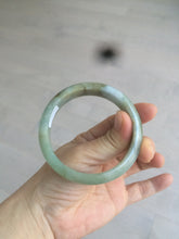 Load image into Gallery viewer, 56.8mm certified Type A 100% Natural green/brown/black Jadeite Jade bangle AR14-4311

