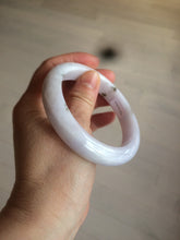 Load image into Gallery viewer, 59.4mm Certified type A 100% Natural light green/light purple/white Jadeite bangle J109-0514

