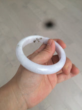 Load image into Gallery viewer, 59.4mm Certified type A 100% Natural light green/light purple/white Jadeite bangle J109-0514
