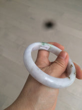 Load image into Gallery viewer, 59.7mm certified 100% Natural green/purple/white/brown jadeite Jade bangle J107-0542
