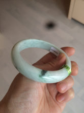 Load image into Gallery viewer, 58.3mm Certified 100% natural Type A green/purple jadeite jade bangle AJ23-6197
