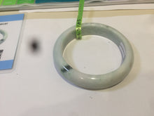 Load image into Gallery viewer, 58.3mm Certified 100% natural Type A green/purple jadeite jade bangle AJ23-6197
