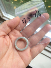 Load image into Gallery viewer, 100% natural type A green/white/yellow/dark green jadeite jade band ring Q150 (Add on item, not sale individually.)
