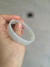 Load image into Gallery viewer, 53.5mm Certified Type A 100% Natural green purple thin jadeite jade bangle AQ50-2834
