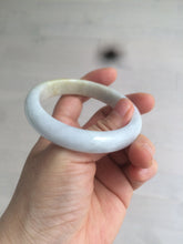 Load image into Gallery viewer, 54mm 100% natural Type A yellow/white jadeite jade bangle Z107
