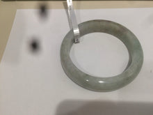 Load image into Gallery viewer, Sale! 53.9mm Type A 100% Natural light green/brown/red Jadeite Jade bangle Q91-8624
