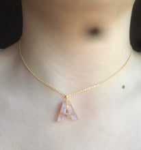 Load image into Gallery viewer, 100% natural icy Madagascar cherry blossoms agate Initial letters X81 (Add on item, not sale individually)
