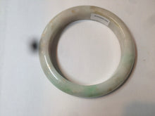 Load image into Gallery viewer, 54.4mm certified type A 100% Natural sunny green/white/brown jadeite jade bangle AT19-3318

