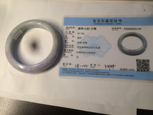 Load image into Gallery viewer, 57.5mm Certified Type A 100% Natural green purple jadeite jade bangle AM27-2119
