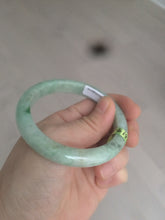 Load image into Gallery viewer, 53.6mm Certified Type A 100% Natural sunny apple green Jadeite Jade bangle AE5-2745
