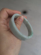 Load image into Gallery viewer, 51.7mm Certified type A 100% Natural sunny green Jadeite Jade bangle AM32-7276
