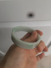 Load image into Gallery viewer, 51.7mm Certified type A 100% Natural sunny green Jadeite Jade bangle AM32-7276
