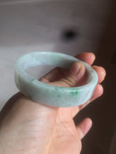 Load image into Gallery viewer, 51.7mm Certified type A 100% Natural sunny green Jadeite Jade bangle AM32-7276
