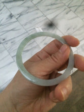 Load image into Gallery viewer, 57.5mm Certified Type A 100% Natural icy light green super thin style Jadeite bangle L137-8304
