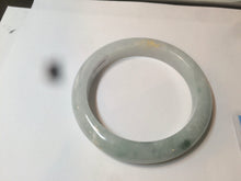 Load image into Gallery viewer, 57.5mm Certified Type A 100% Natural icy green/white Jadeite Jade bangle AT20-1351
