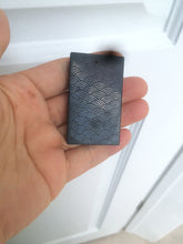 Load image into Gallery viewer, 100% natural dark green/black nephrite jade (青玉) eagle safe and sound pendant J121
