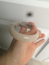 Load image into Gallery viewer, 60mm 100% natural beige/pink/gary/brown with flying wildflowers Quartzite (Shetaicui jade) bangle XY7
