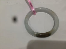 Load image into Gallery viewer, 52.6mm certified Type A 100% Natural white/brown Jadeite Jade bangle AB53-0005
