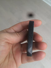 Load image into Gallery viewer, 100% natural dark green/black nephrite jade (青玉) tiger safe and sound pendant J120
