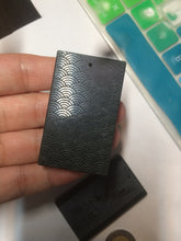 Load image into Gallery viewer, 100% natural dark green/black nephrite jade (青玉) eagle safe and sound pendant J121
