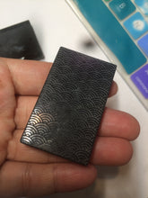 Load image into Gallery viewer, 100% natural dark green/black nephrite jade (青玉) eagle safe and sound pendant J121
