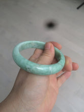 Load image into Gallery viewer, 56.4mm certified Type A 100% Natural sunny green Jadeite Jade bangle U125-2485
