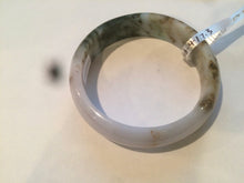 Load image into Gallery viewer, 58mm Certified Type A 100% Natural dark green purple brown Jadeite Jade bangle L135-4073
