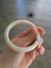 Load image into Gallery viewer, 56.5mm certified 100% natural green/white/yellow/purple jadeite jade bangle AK2-2480
